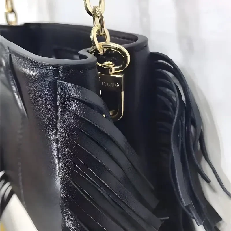 Sac à main à frange en cuir3 Sac à main à frange en cuir3