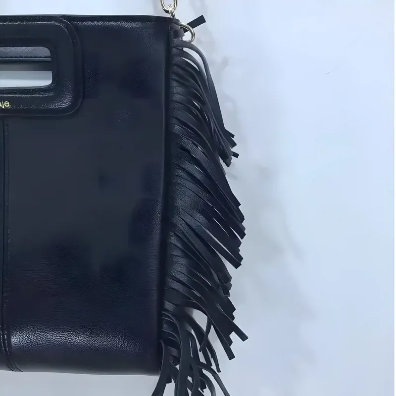 Sac à main à frange en cuir5 Sac à main à frange en cuir5
