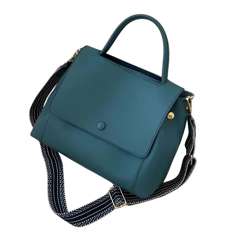 Sac à main bleu canard1