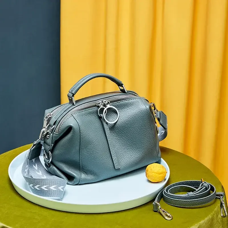 Sac à main bleu cuir04 Sac à main bleu cuir04