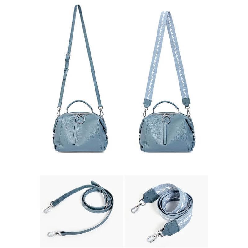 Sac à main bleu cuir06 Sac à main bleu cuir06