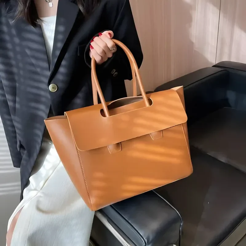 Sac à main cabas marron5 Sac à main cabas marron5