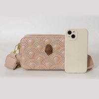 Sac à main matelassé beige 14