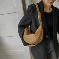 Sac à main lycée marron3