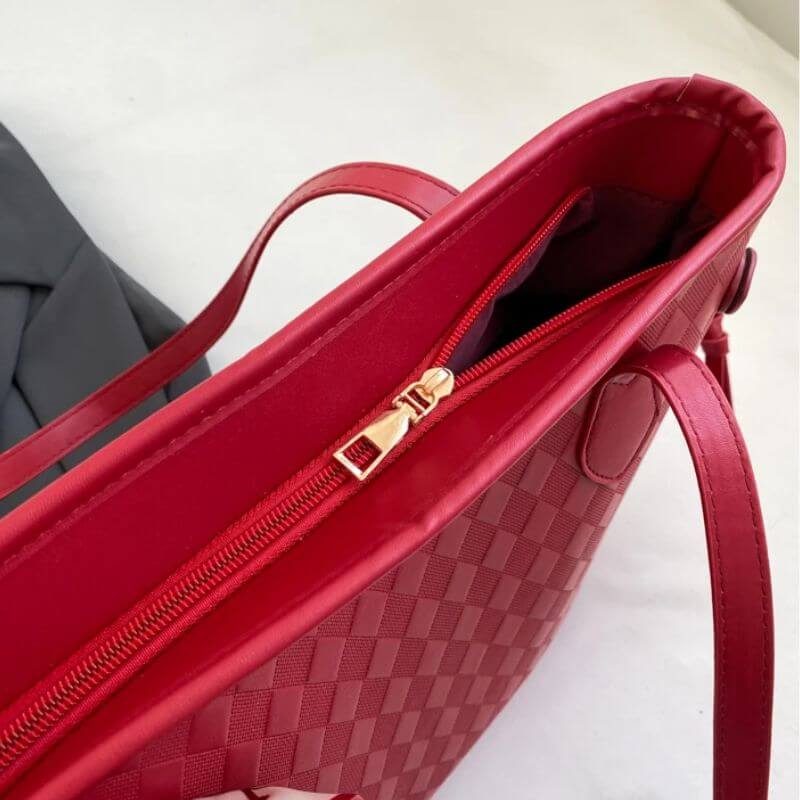 Grand sac à main rouge04 Grand sac à main rouge04