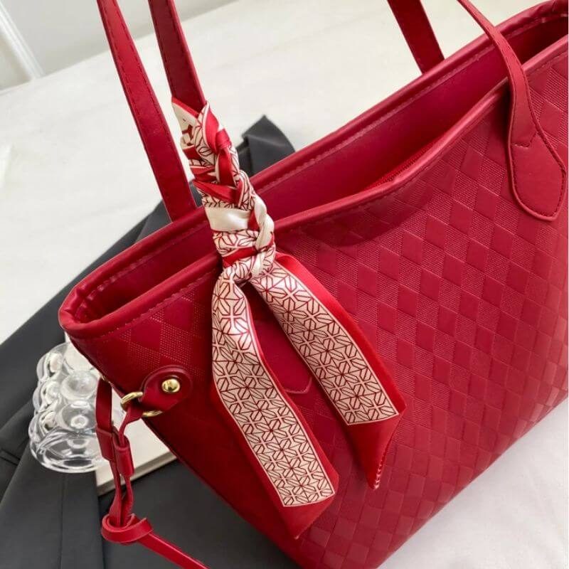 Grand sac à main rouge05 Grand sac à main rouge05