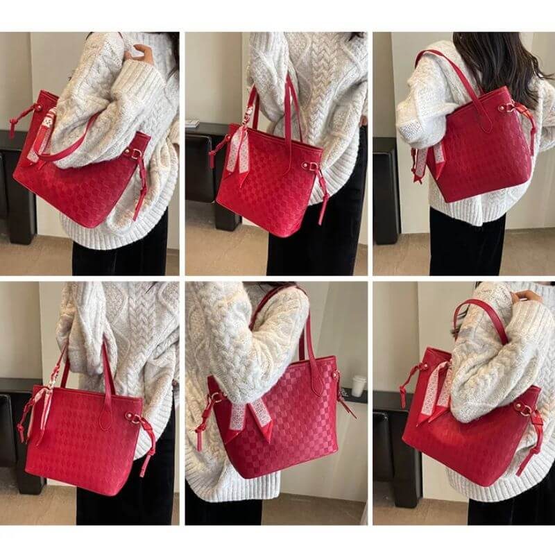 Grand sac à main rouge09 Grand sac à main rouge09