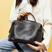 Sac à main bandoulière gris 2