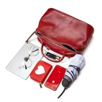 Sac à main bandoulière gris 8