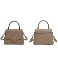 Sac à main bandoulière kaki2