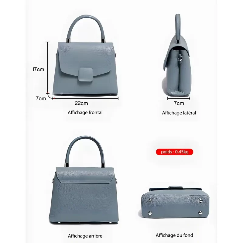 Sac à main bandoulière kaki6 Sac à main bandoulière kaki6