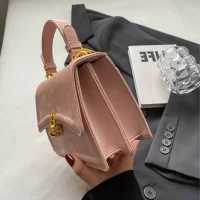 Sac à main beige rose07