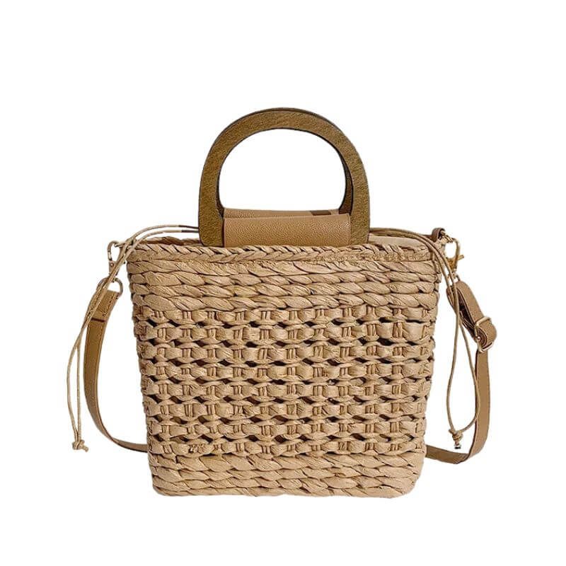 Sac à main en paille tressé01