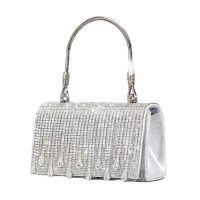 Sac à main gris brillant 13 (1)