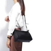 Sac à main kaki cuir8