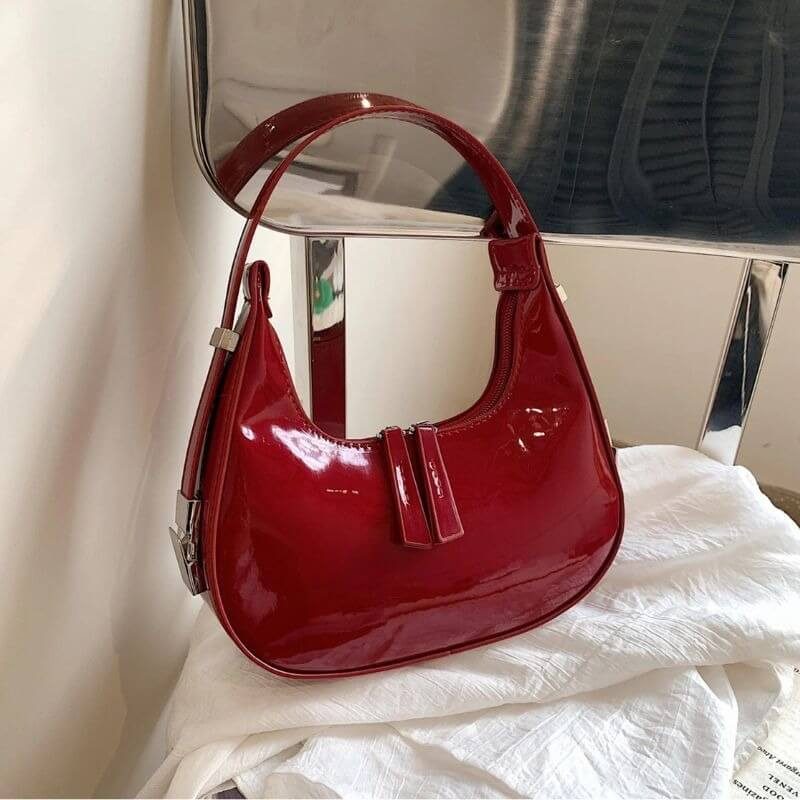 Sac à main rouge vintage2 Sac à main rouge vintage2