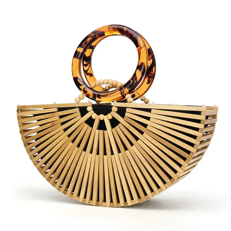 Sac à main Bambou Demi Lune1