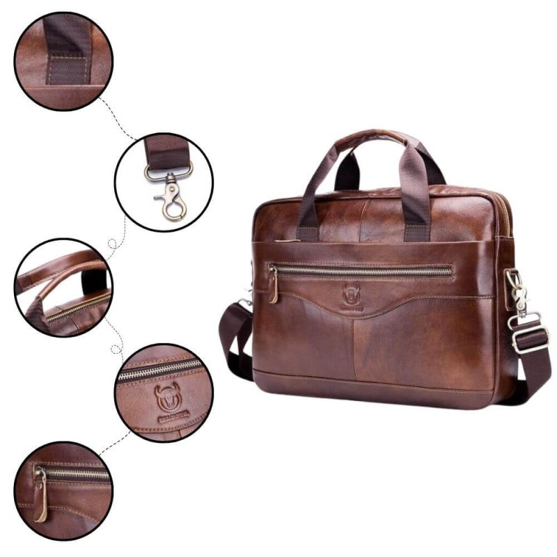 Porte Documents Vintage pour Homme d'Affaires (17) Porte Documents Vintage pour Homme d'Affaires (17)