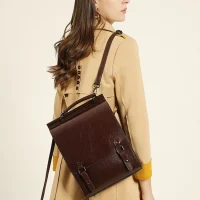 Sac à Dos Cuir Véritable Femme