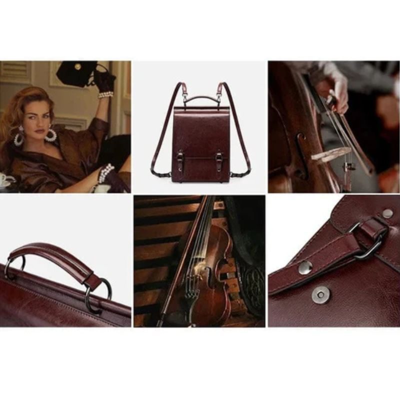 Sac à Dos Cuir Véritable Femme (2) Sac à Dos Cuir Véritable Femme (2)