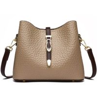 Sac à main bandoulière en cuir véritable pour femme1