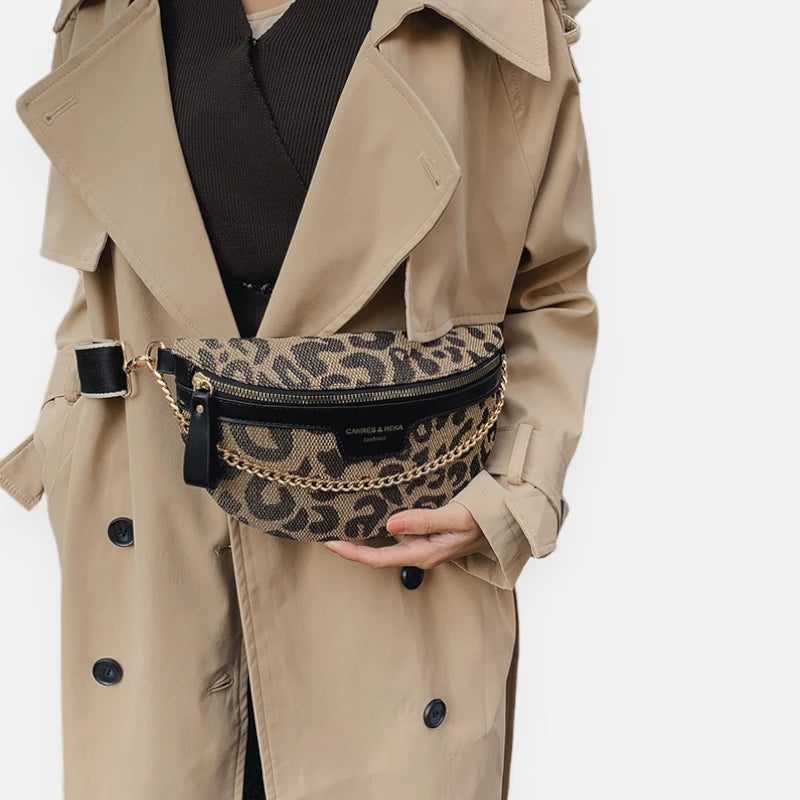 Sac banane léopard en cuir à bandoulière 1 (2) Sac banane léopard en cuir à bandoulière 1 (2)