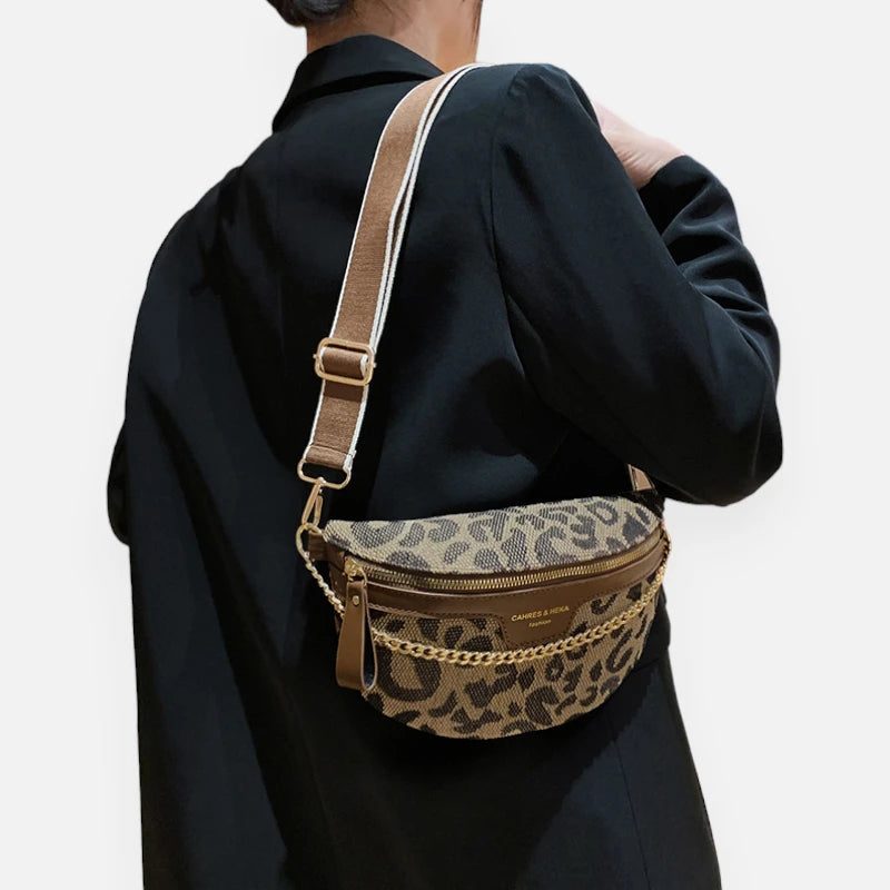 Sac banane léopard en cuir à bandoulière 1 (5) Sac banane léopard en cuir à bandoulière 1 (5)